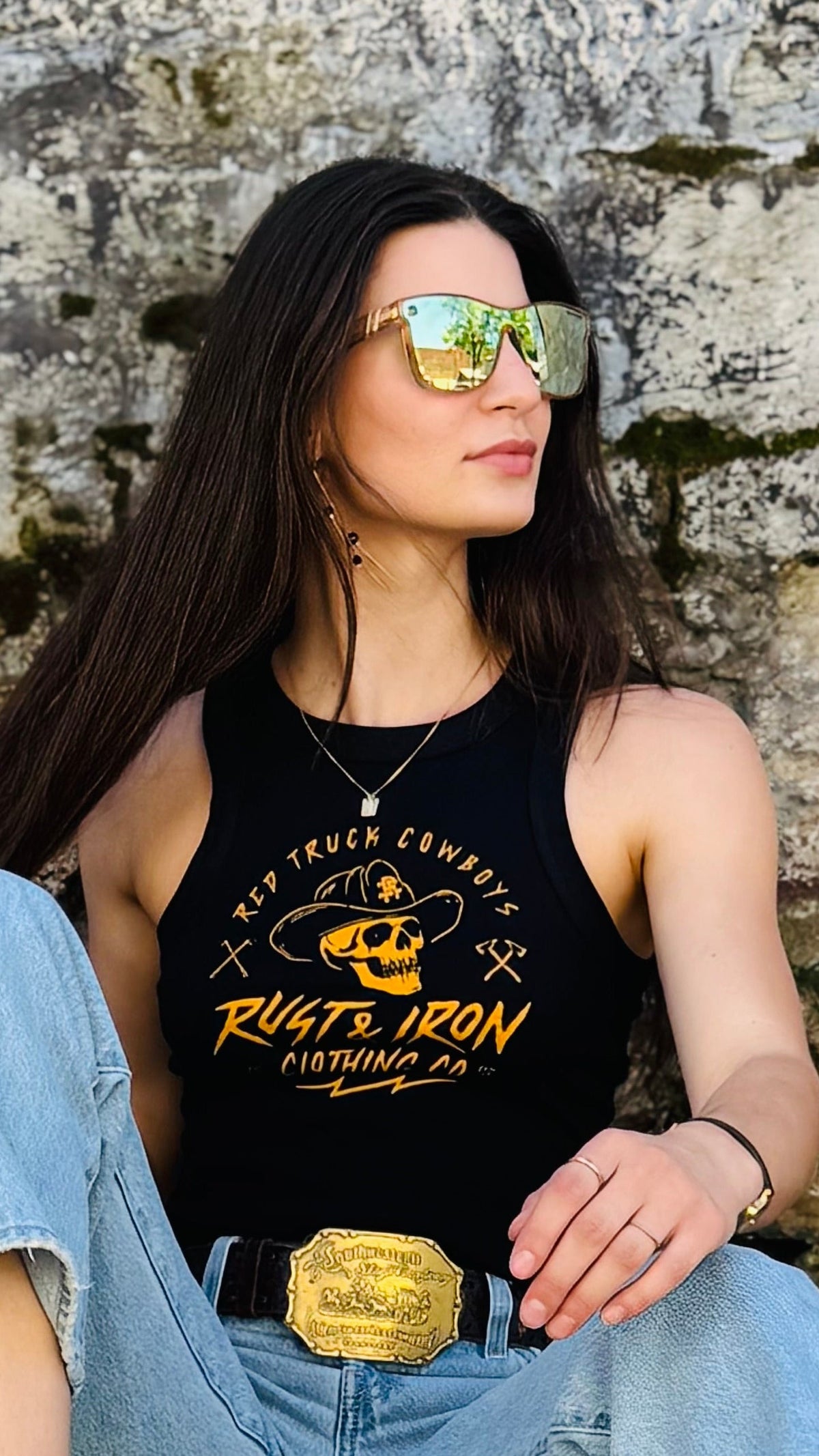 Women’s OG Red Truck Cowboys Tank