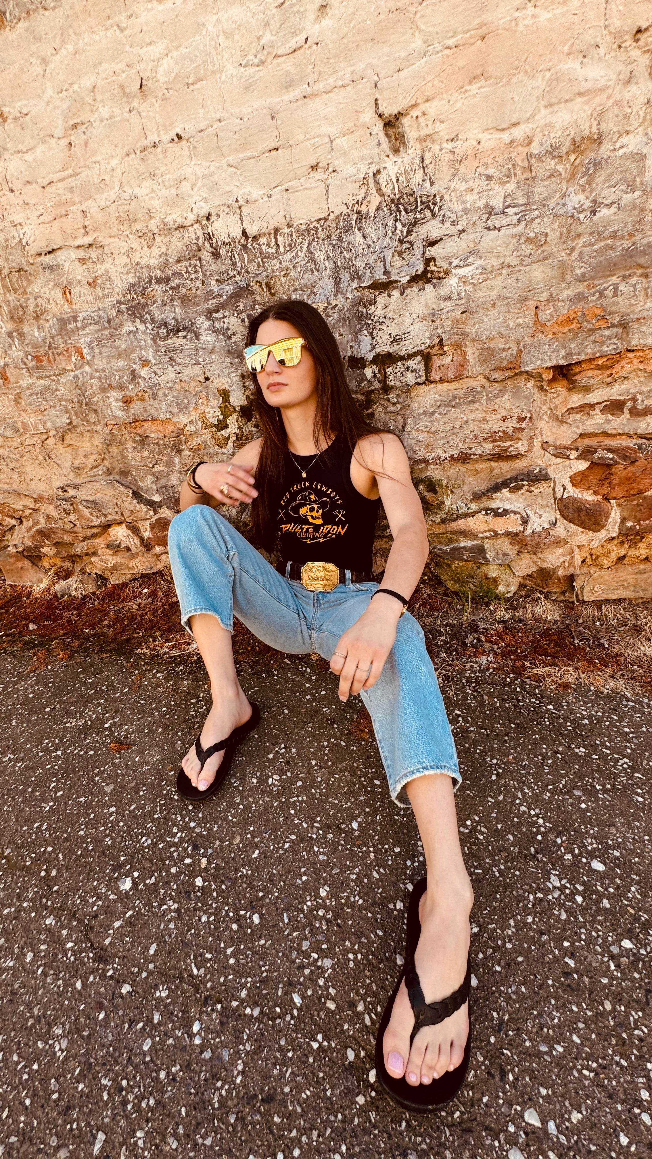 Women’s OG Red Truck Cowboys Tank