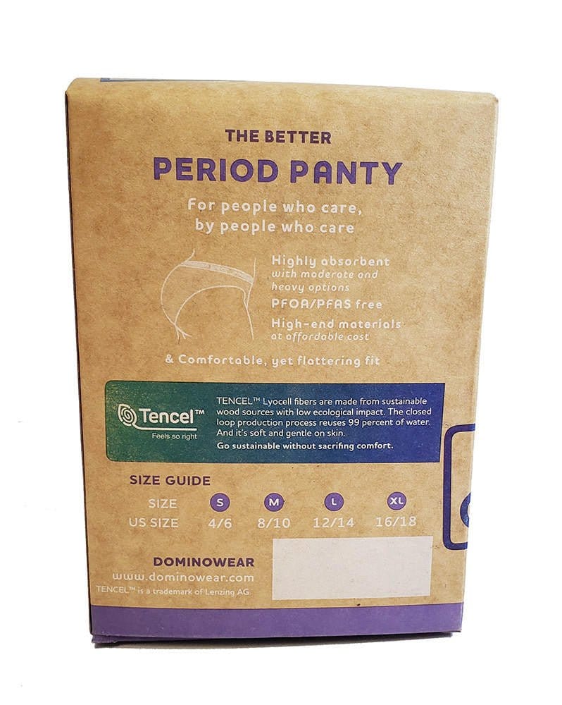 DominoWear Period Underwear | Heavy Absorbency | Made in USA